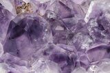 Sparking, Purple, Amethyst Crystal Cluster - Uruguay #215217-1